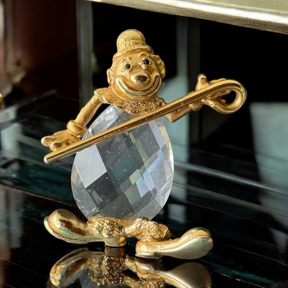 Swarovski Vintage Crystal Clown Figurine - Picture 3 of 3